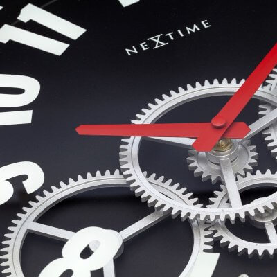 Zegar 3259 ZW "Modern Gear Clock"