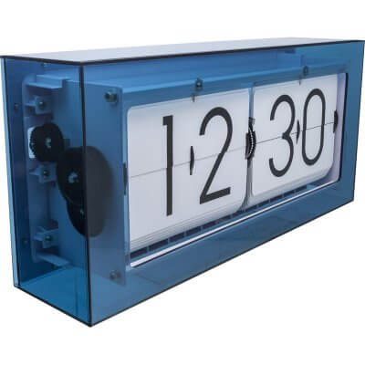 Zegar 5209 BL 'Big Flip Clear'