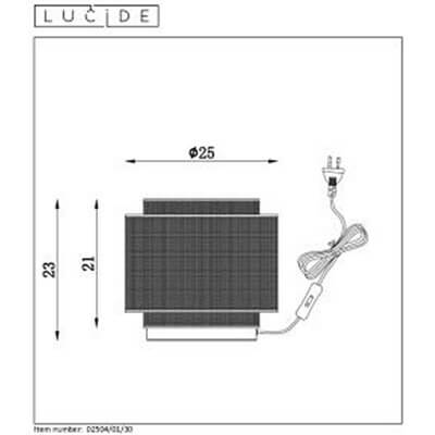 Lampa stołowa Orrin
