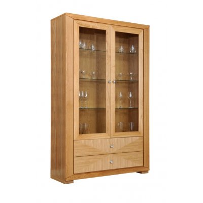 Cube - Witryna 130 z intarsją