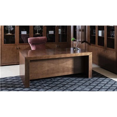 Cube - Biurko 160 z intarsją