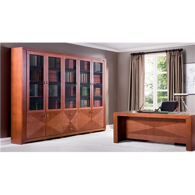 Cube - Biblioteka 290 z intarsją.