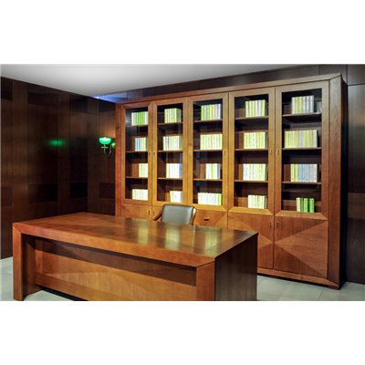 Cube - Biblioteka 290 z intarsją.