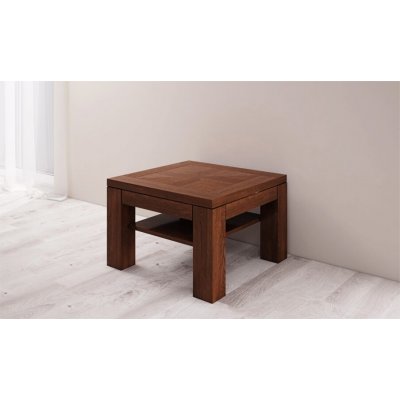 Cube - Ława 70x70 z intarsją