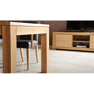 Cube - stół z intarsją 140/190