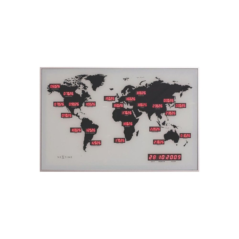 Zegar 2897 "World Time Digit"