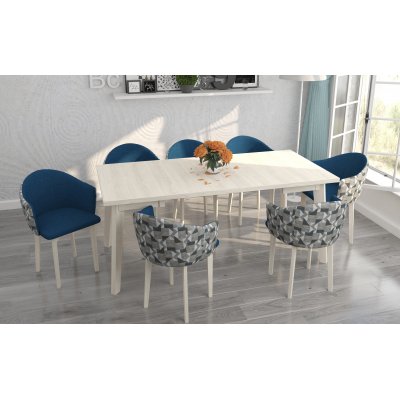 Milo - Stół (90x90(190))