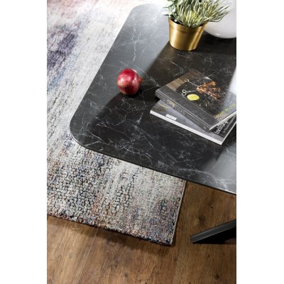 Lafayette - Stół (spiek + szkło, beczka)