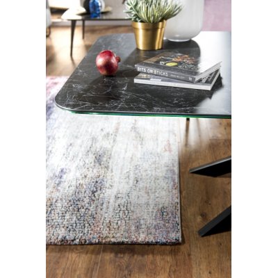 Lafayette - Stół (spiek + szkło, beczka)