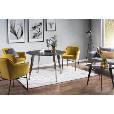 Basserto - Stół (spiek + MDF, koło)