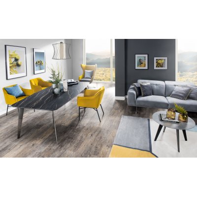 Basserto - Stół (spiek + MDF, prostokąt)