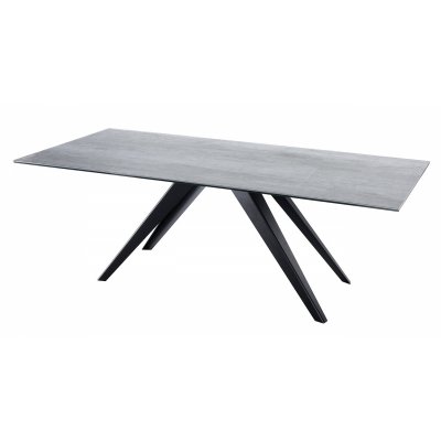 Julietta - Stół (spiek + szkło, beczka)