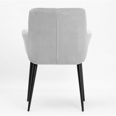 Krzesło VENUS jasnoszary/ noga czarna