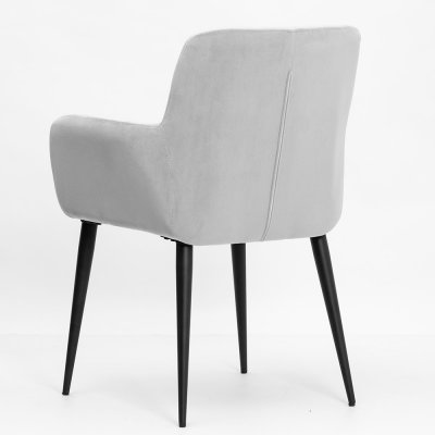 Krzesło VENUS jasnoszary/ noga czarna