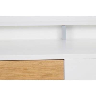 Biurko Skans białe dąb