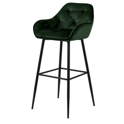 Krzesło barowe Brooke VIC zielone