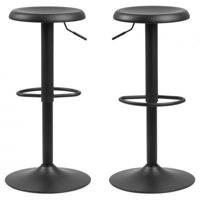 Stołek barowy Finch czarny