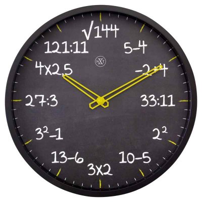 Zegar 7363 ZW "Maths"