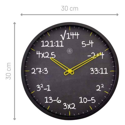 Zegar 7363 ZW "Maths"