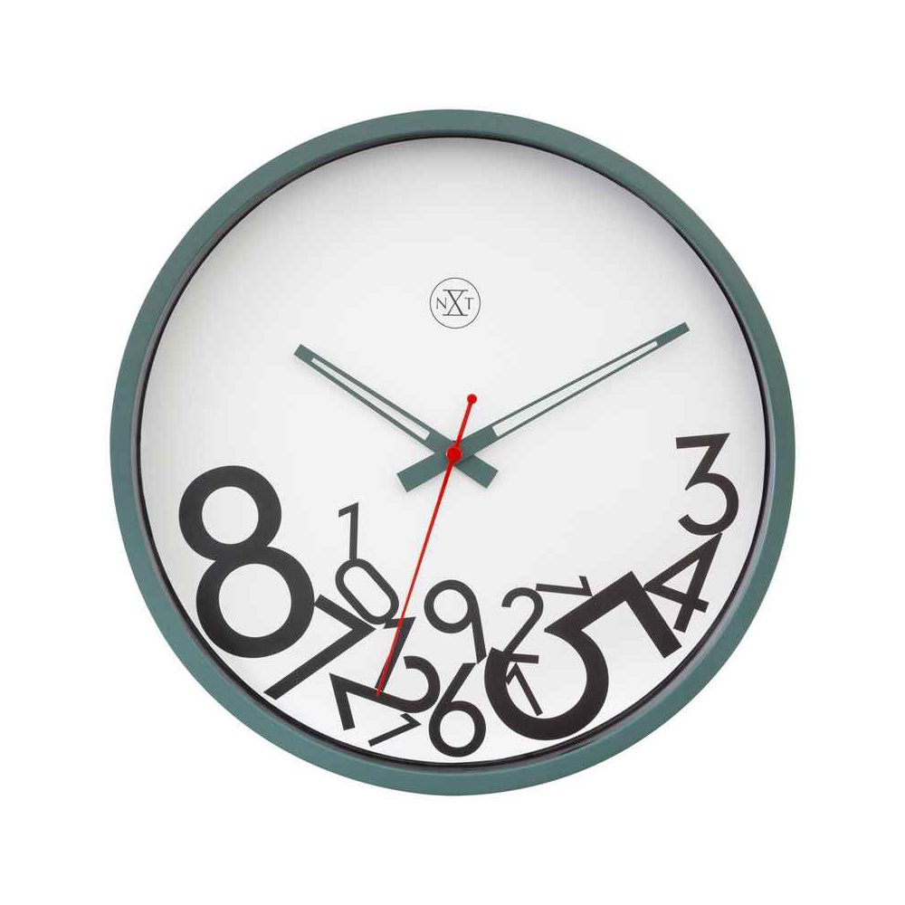 Zegar 7364 GN "Dropped Numbers"