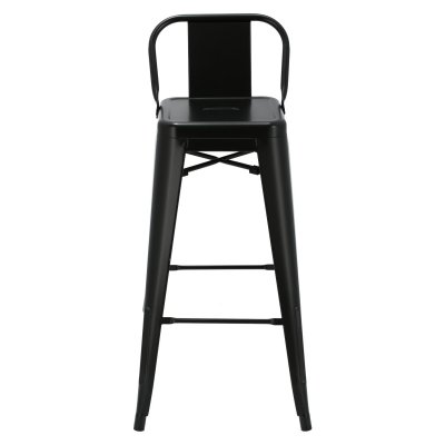Hoker Paris Back short 75cm black insp. Tolix