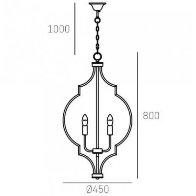 Nashville - Lampa wisząca II
