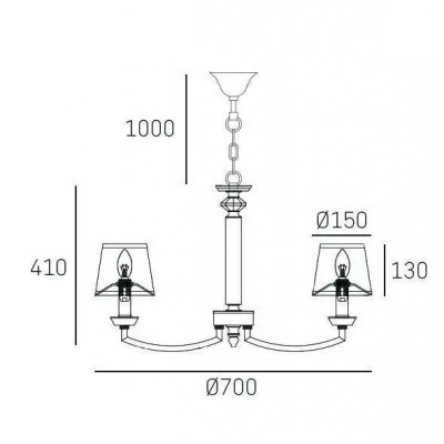 Dubai - Lampa wisząca