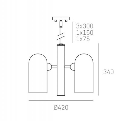 Seoul - Lampa wisząca II