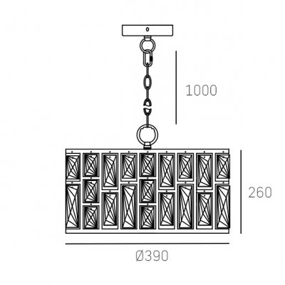 Kyiv - Lampa wisząca V