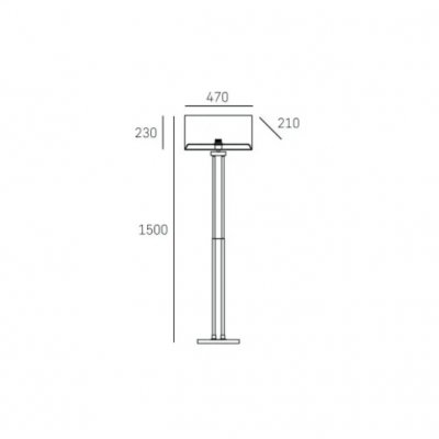 Athens - Lampa stojąca