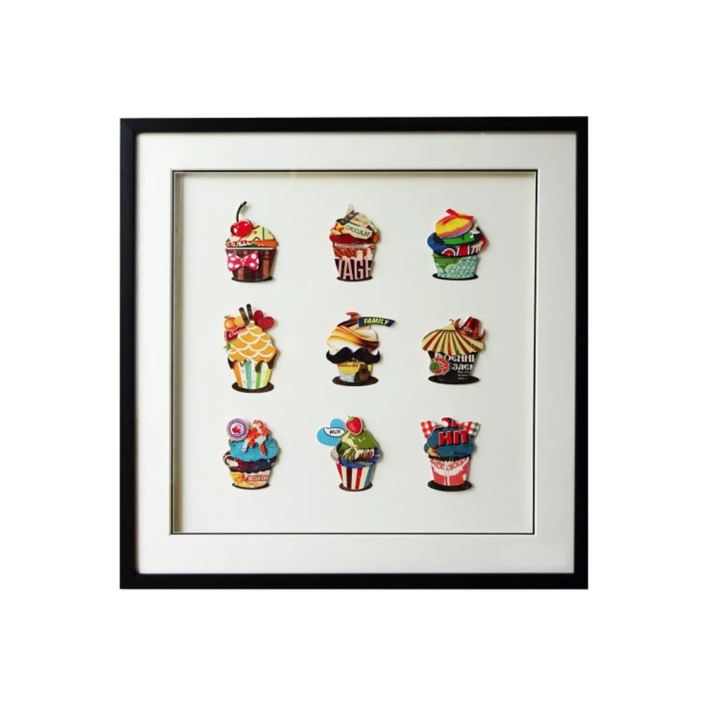 Cup Cakes - Obraz 3D