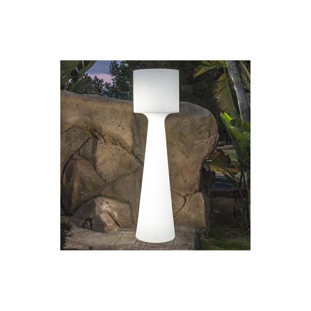 NEW GARDEN lampa ogrodowa GRACE 140  BATTERY biała