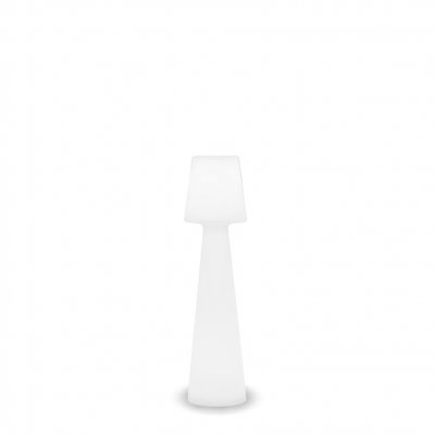 NEW GARDEN lampa podłogowa LOLA 110  BATTERY biała