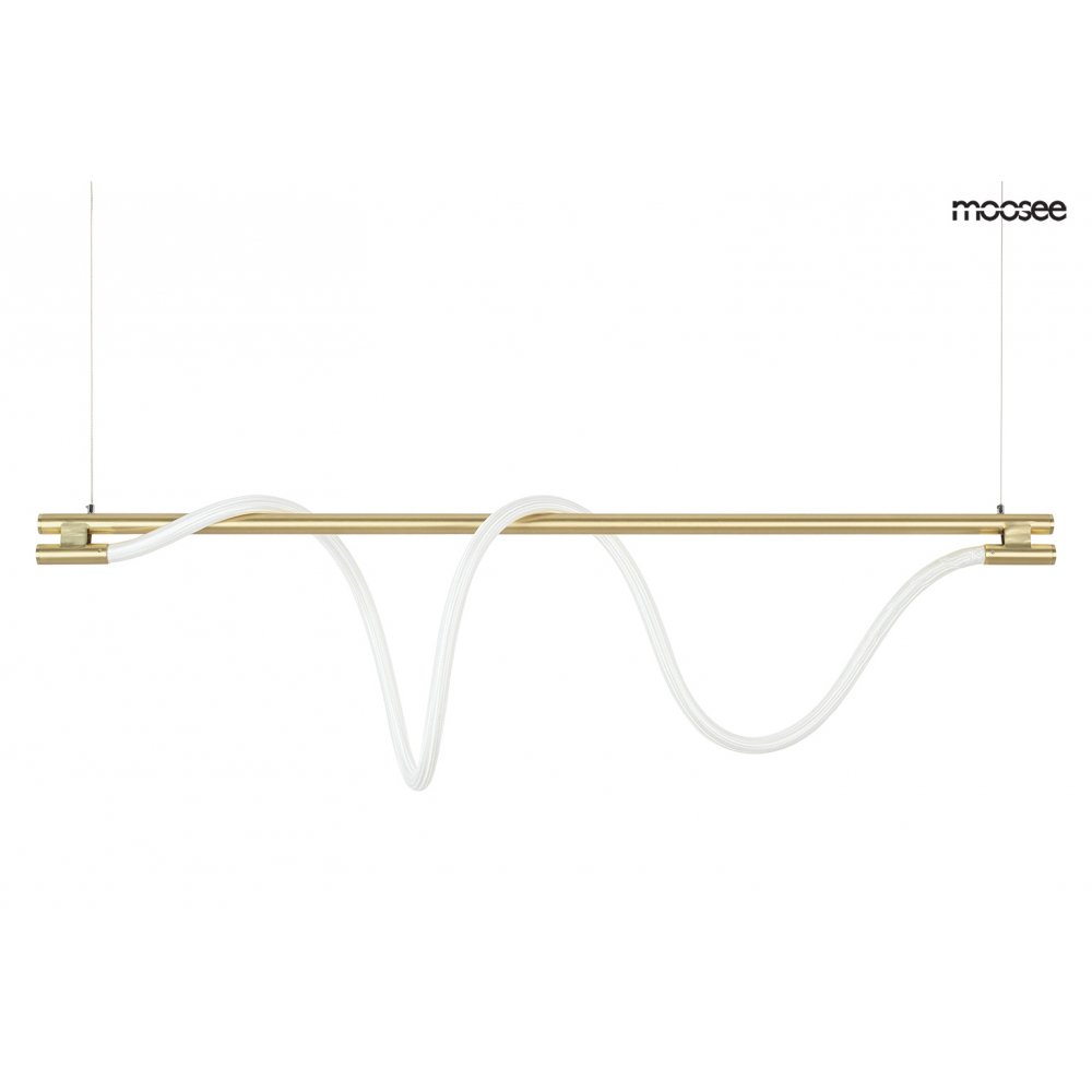 MOOSEE lampa wisząca SERPIENTE 120 złota