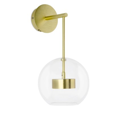 Lampa ścienna CAPRI WALL złota