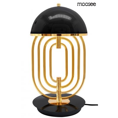 MOOSEE lampa stołowa BOTTEGA złota / czarna