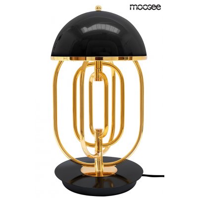 MOOSEE lampa stołowa BOTTEGA złota / czarna