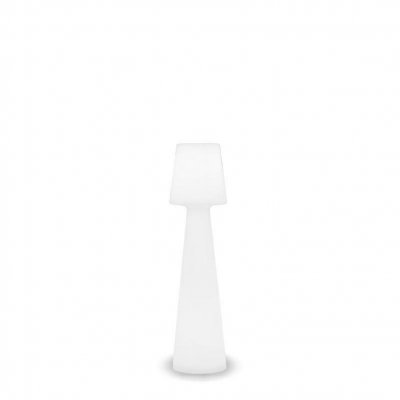 NEW GARDEN lampa podłogowa LOLA 110  CABLE biała