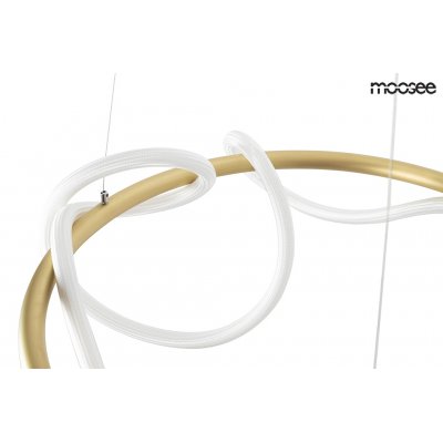 MOOSEE lampa wisząca SERPIENTE 60 złota