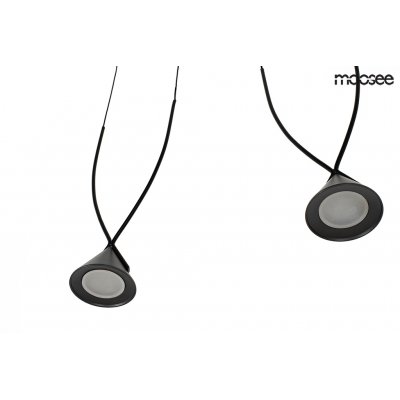 MOOSEE lampa wisząca ATLAS 3 czarna