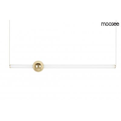 MOOSEE lampa wisząca LIBRA 90 IN  biała / złota