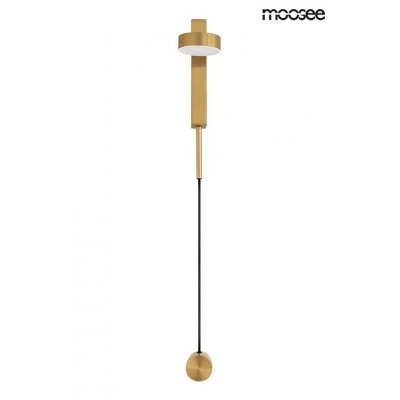 MOOSEE lampa ścienna CLARID GOLD złota