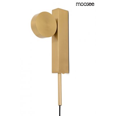 MOOSEE lampa ścienna CLARID GOLD złota