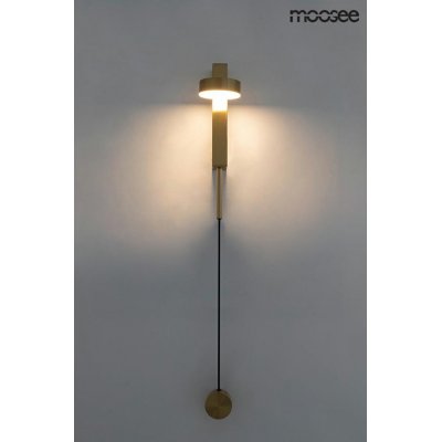 MOOSEE lampa ścienna CLARID GOLD złota