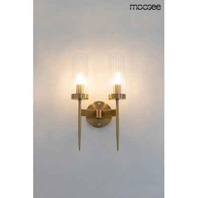 MOOSEE lampa ścienna TORCH TWIN złota