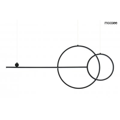 MOOSEE lampa wisząca RAGE czarna