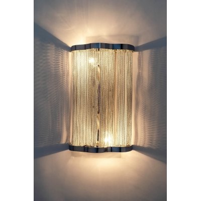 Lampa ścienna ATLANTA WALL 2 - aluminium, stal
