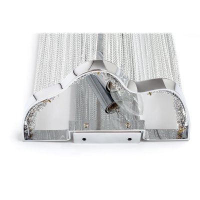 Lampa ścienna ATLANTA WALL 2 - aluminium, stal