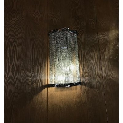 Lampa ścienna ATLANTA WALL 2 - aluminium, stal