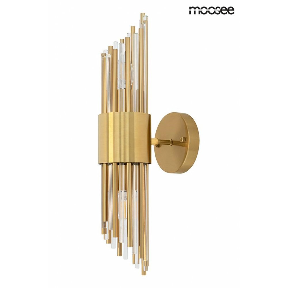 MOOSEE lampa ścienna AMADEO złota